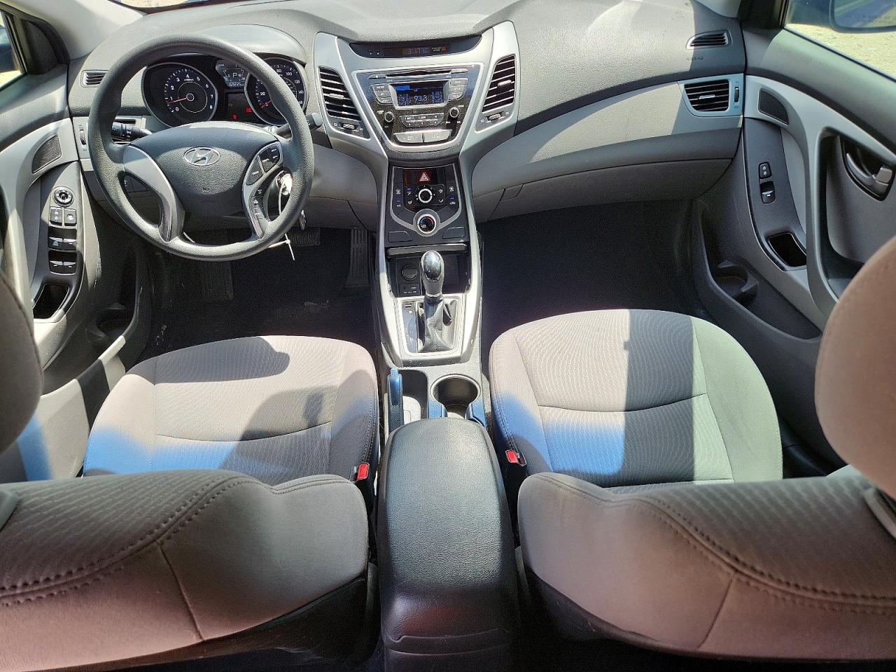 2014 Hyundai Elantra Se Blue vin: 5NPDH4AE2EH533022