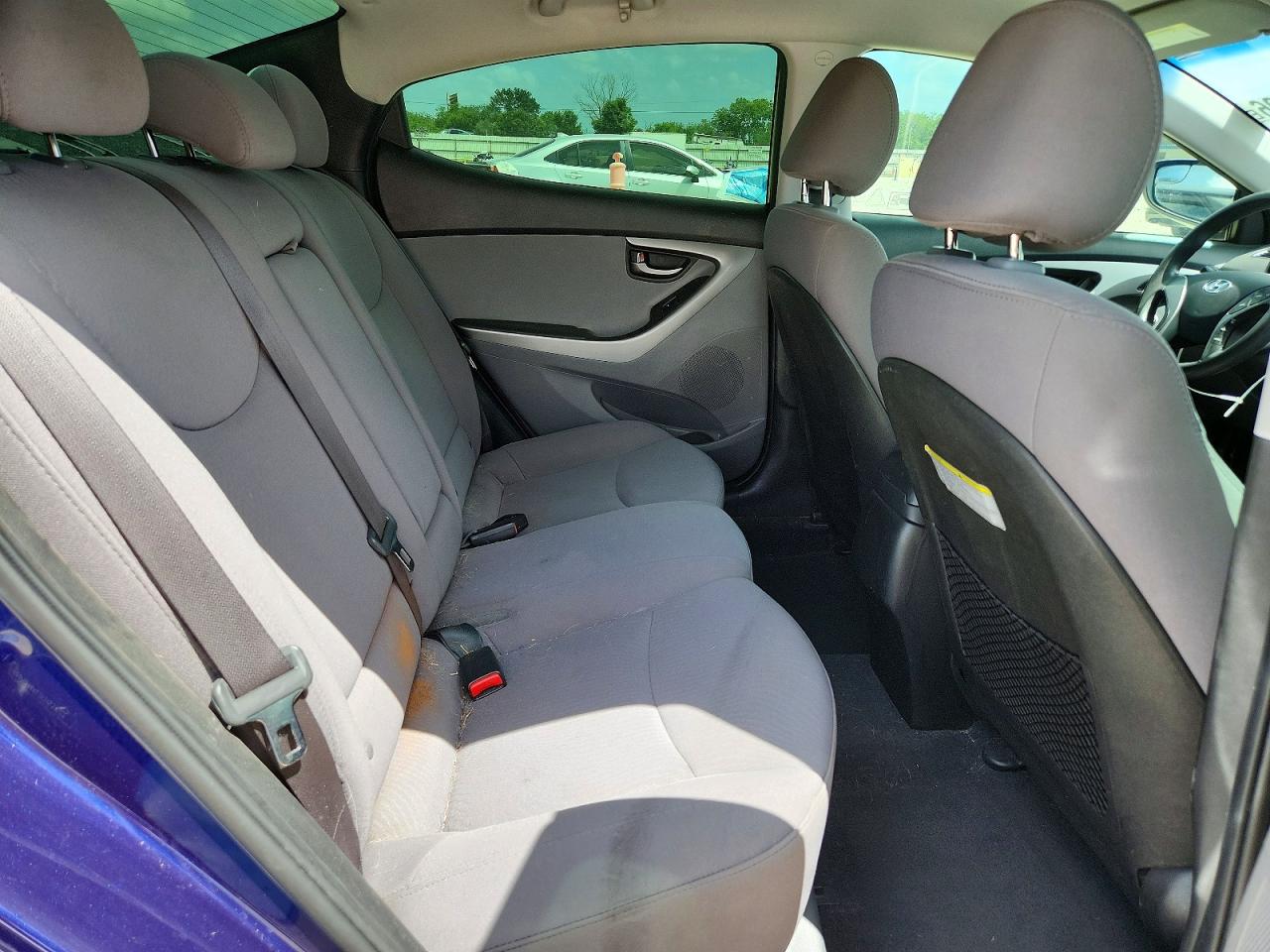 2014 Hyundai Elantra Se Blue vin: 5NPDH4AE2EH533022
