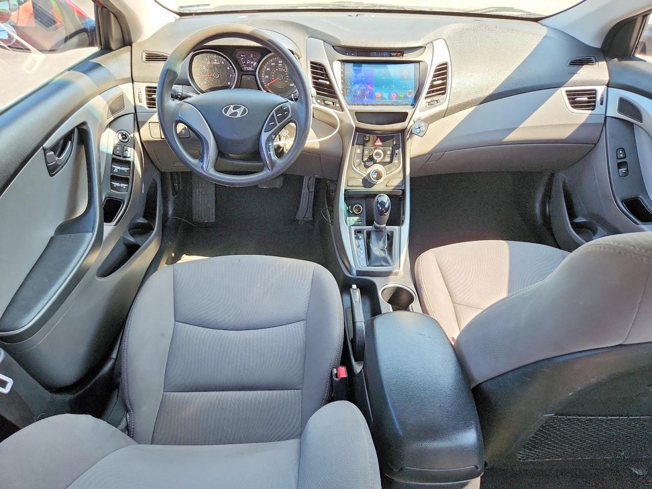 2014 Hyundai Elantra Se Red vin: 5NPDH4AE2EH534400