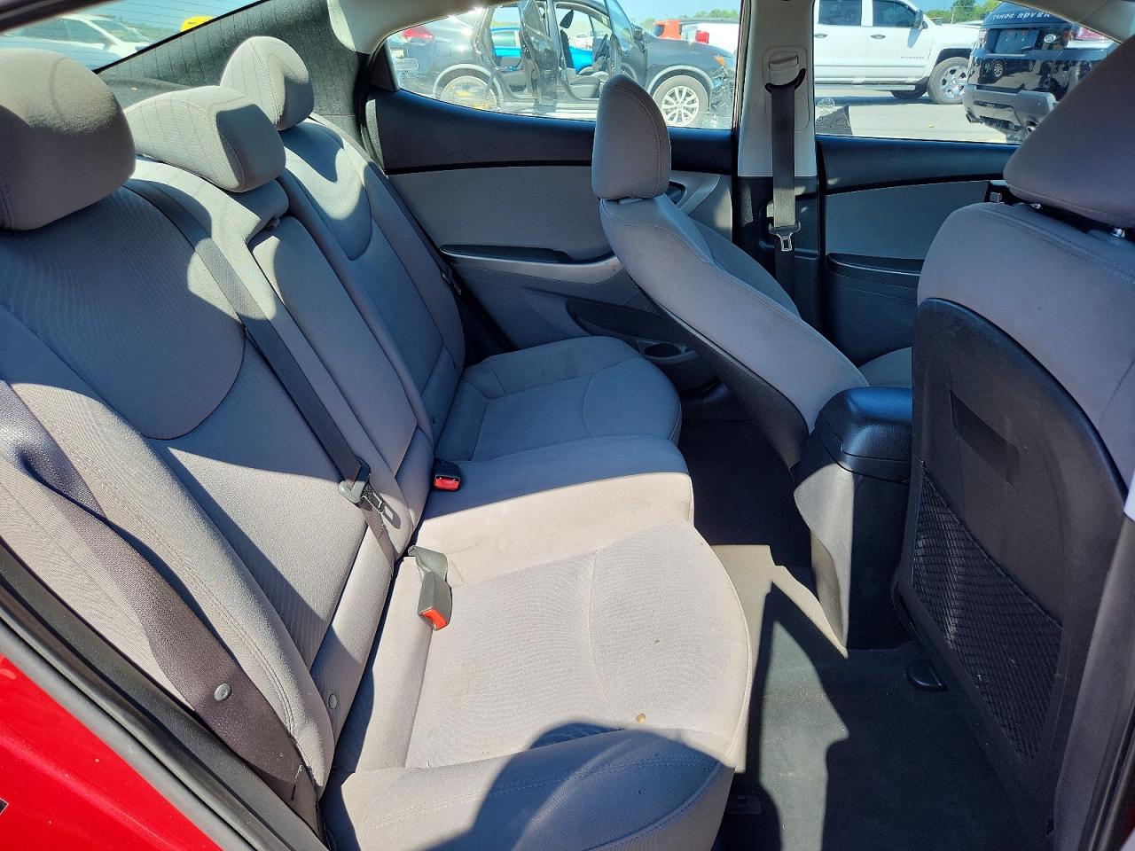 2014 Hyundai Elantra Se Red vin: 5NPDH4AE2EH534400