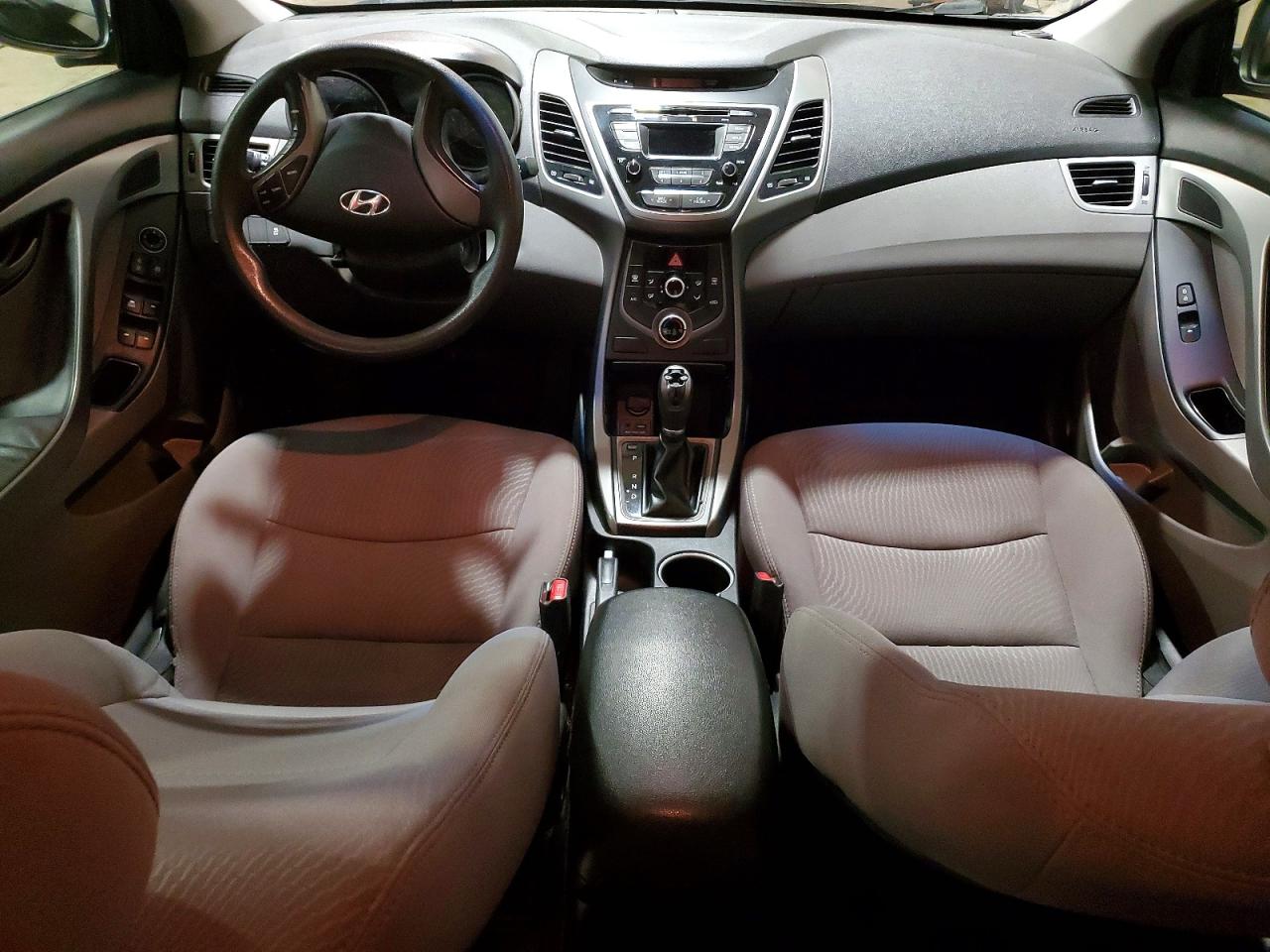 2014 Hyundai Elantra Se Red vin: 5NPDH4AE2EH544974