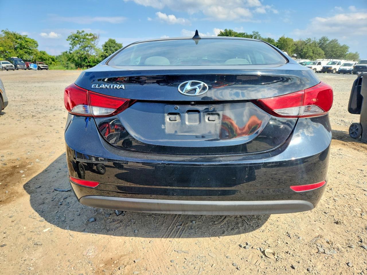 2014 Hyundai Elantra Se Black vin: 5NPDH4AE2EH545137