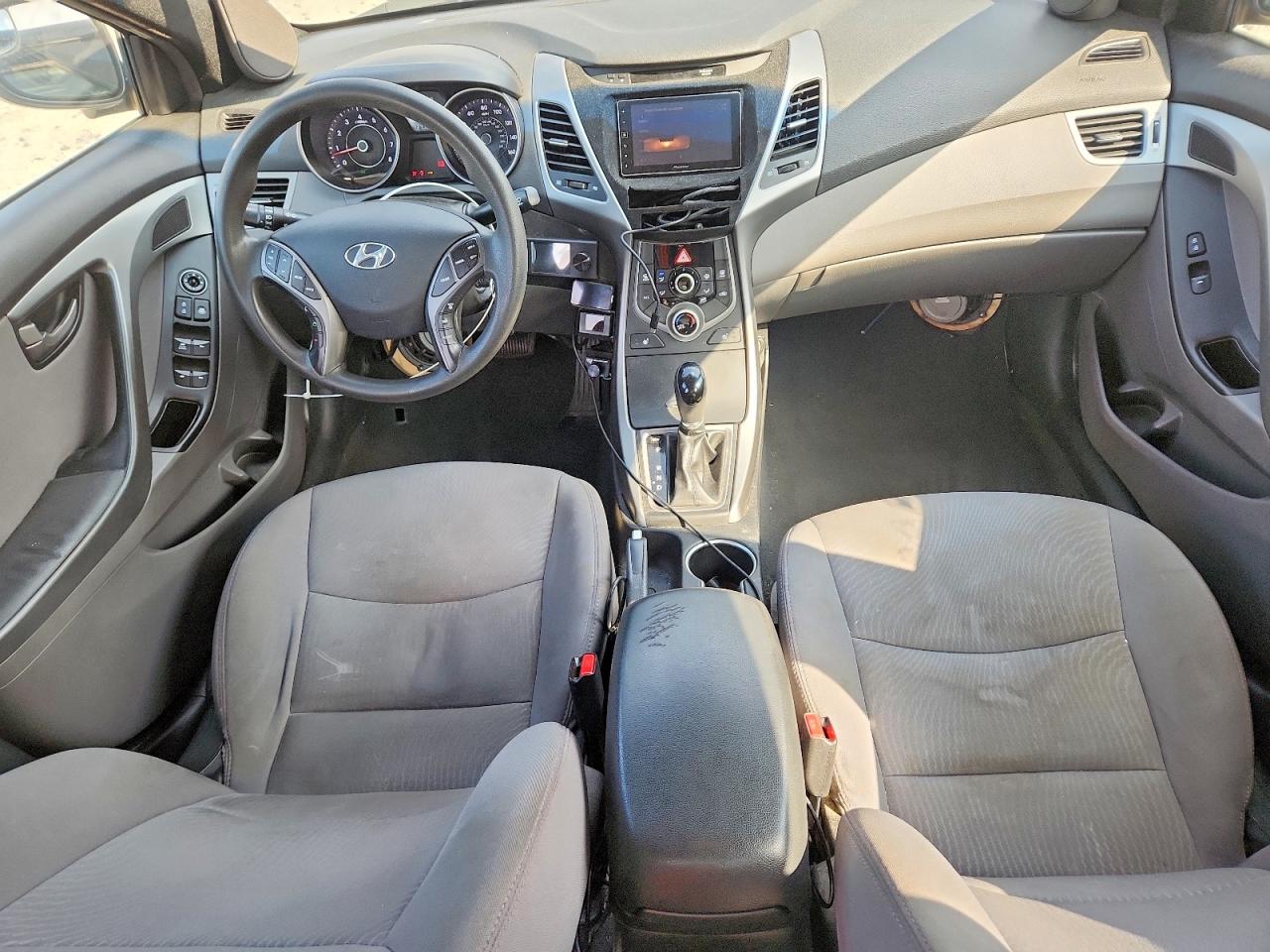 2014 Hyundai Elantra Se Black vin: 5NPDH4AE2EH545137