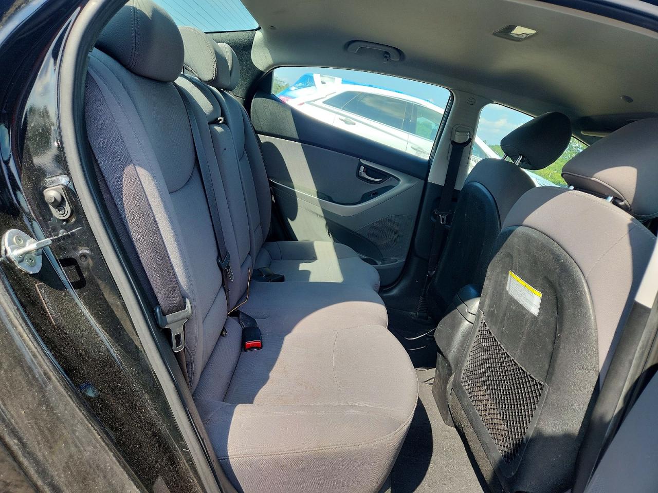 2014 Hyundai Elantra Se Black vin: 5NPDH4AE2EH545137