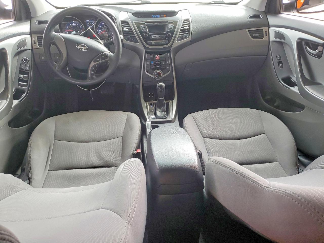 2015 Hyundai Elantra Se White vin: 5NPDH4AE2FH548864