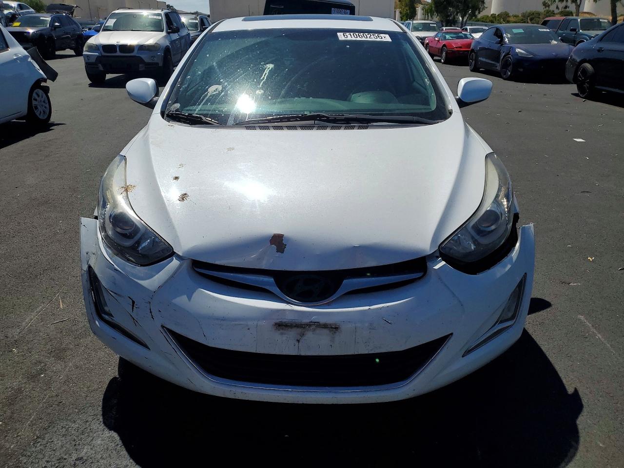 2015 Hyundai Elantra Se Белый vin: 5NPDH4AE2FH550095