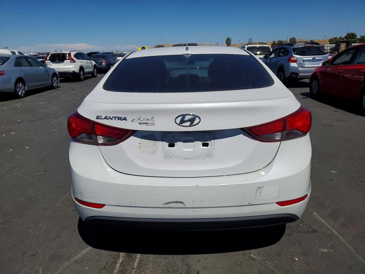 2015 Hyundai Elantra Se Белый vin: 5NPDH4AE2FH550095