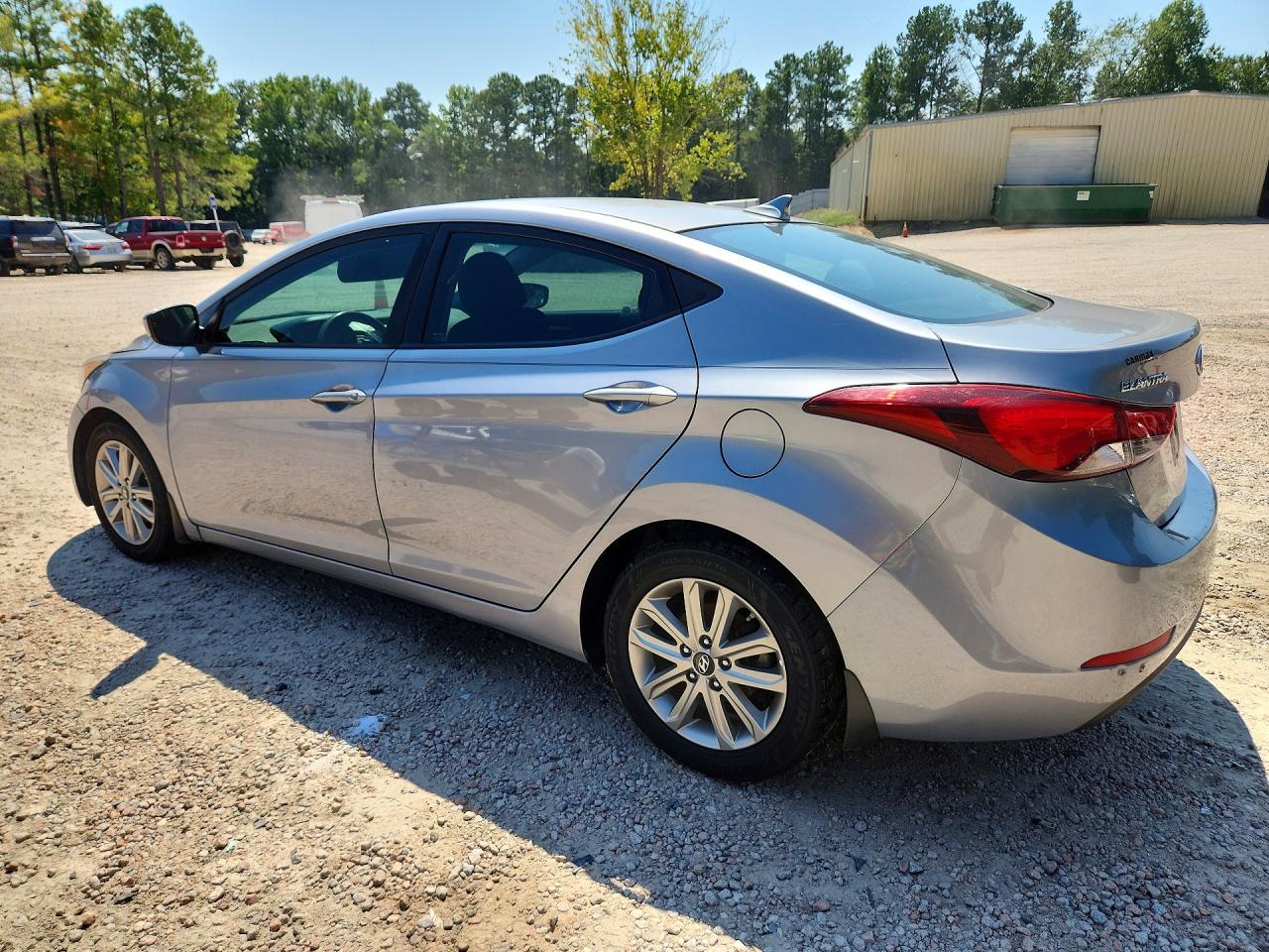 2015 Hyundai Elantra Se Silver vin: 5NPDH4AE2FH556317