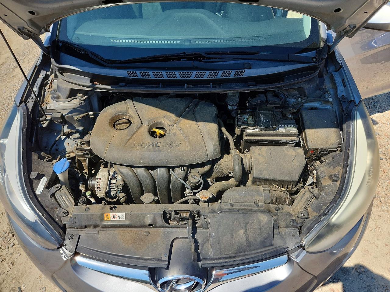 2015 Hyundai Elantra Se Silver vin: 5NPDH4AE2FH556317