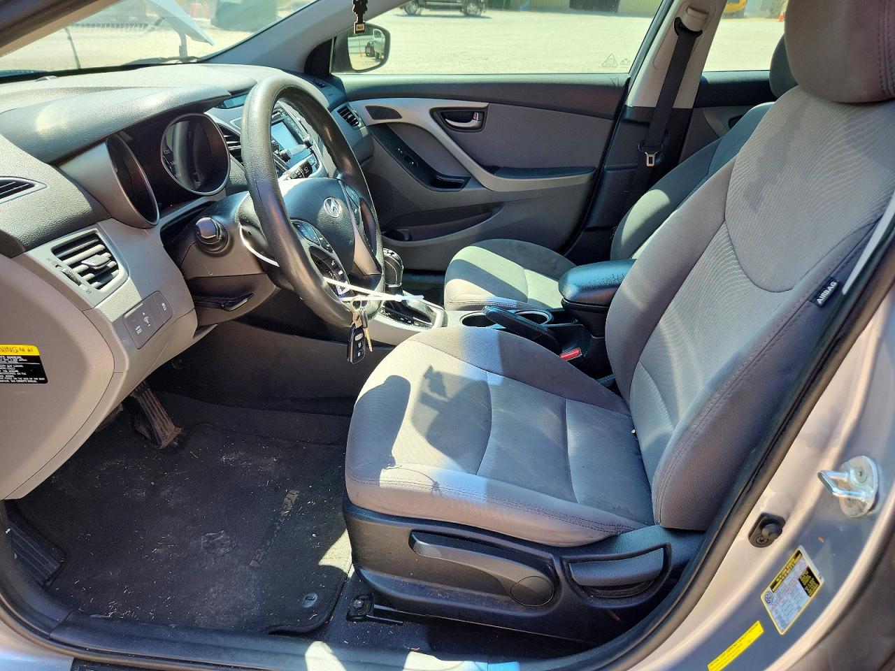 2015 Hyundai Elantra Se Silver vin: 5NPDH4AE2FH556317