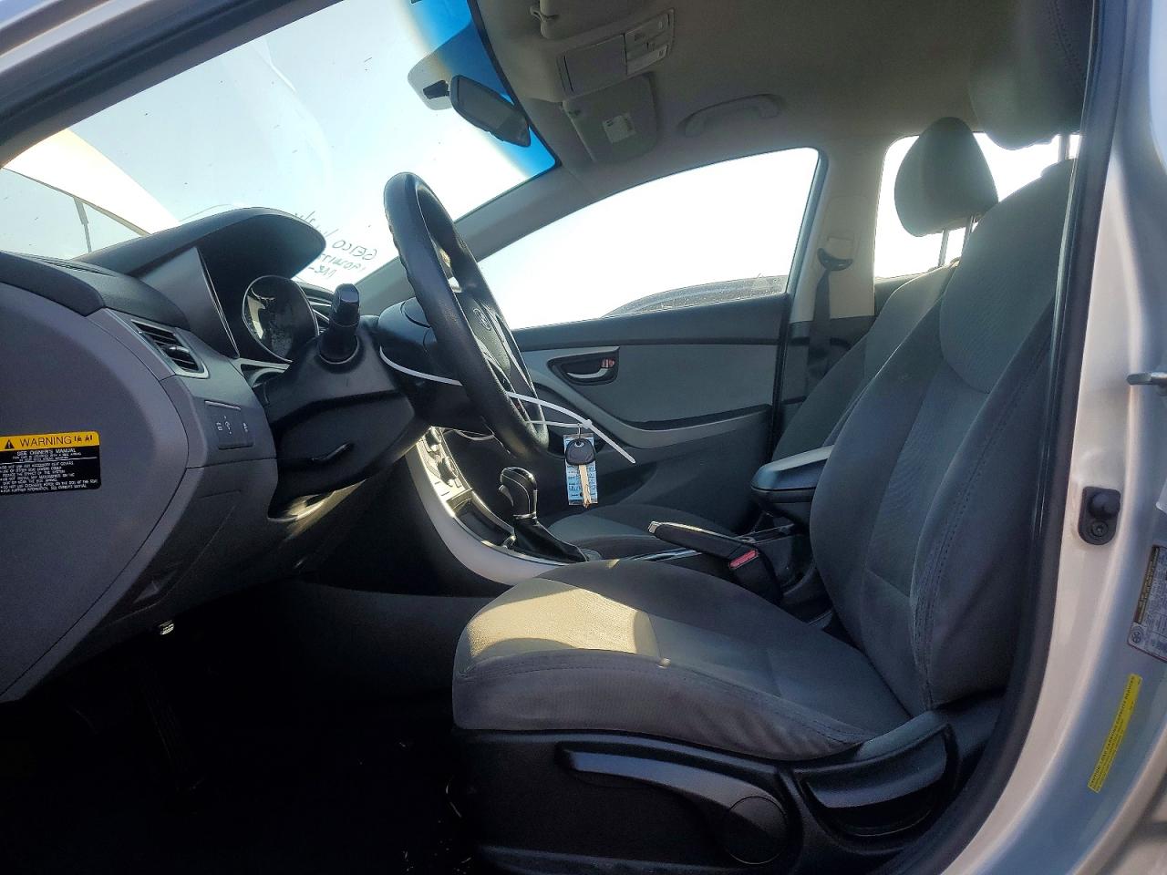 2015 Hyundai Elantra Se Silver vin: 5NPDH4AE2FH558701