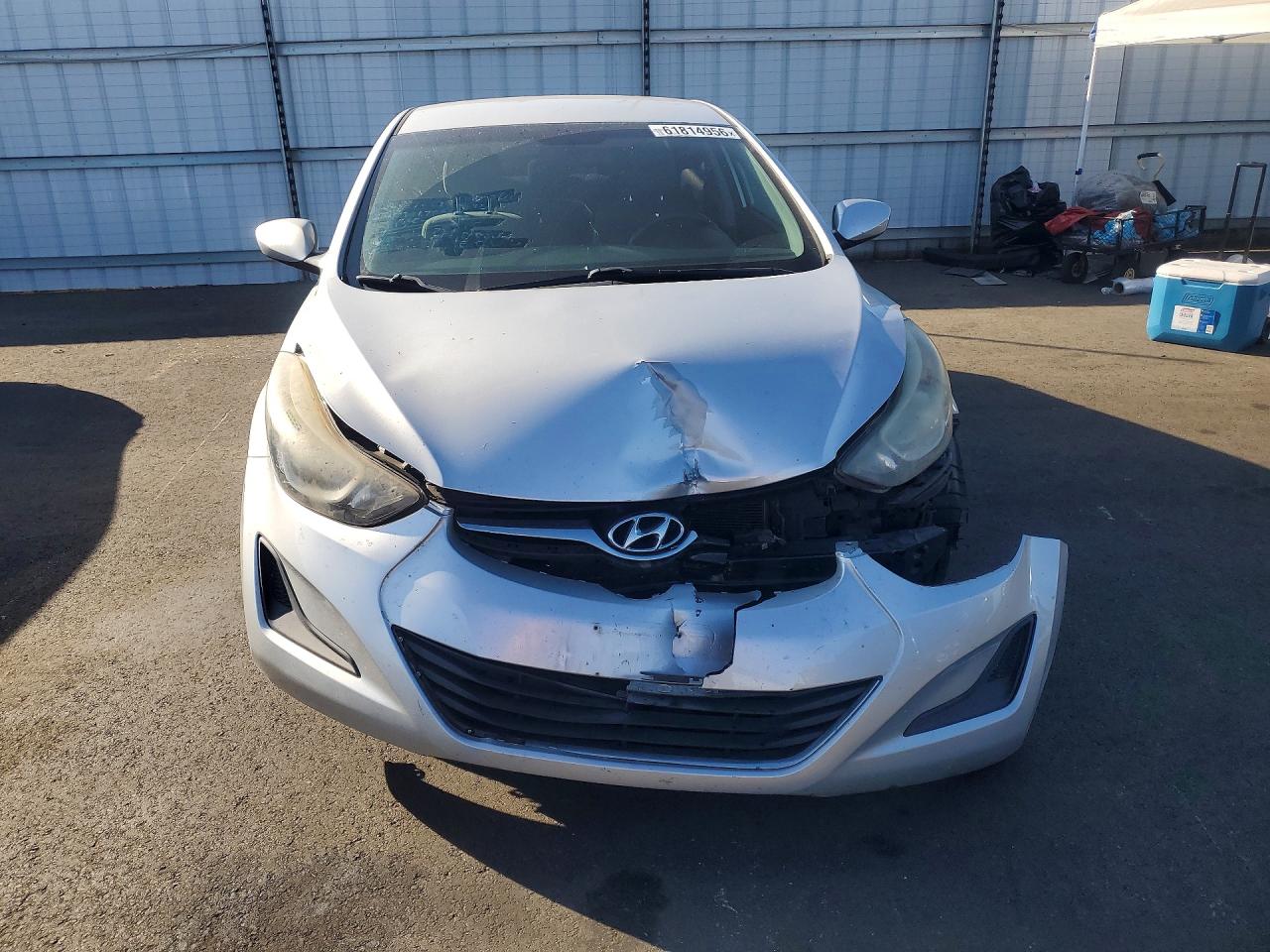 2015 Hyundai Elantra Se Silver vin: 5NPDH4AE2FH558701