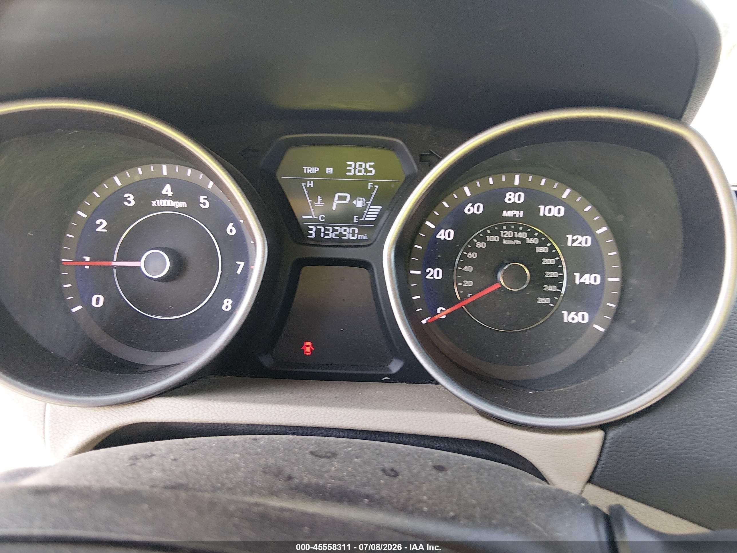 2015 Hyundai Elantra Se Brown vin: 5NPDH4AE2FH561081
