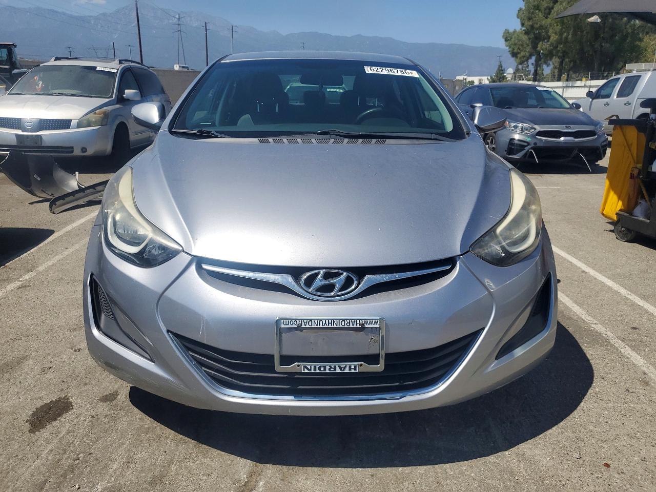 2015 Hyundai Elantra Se Silver vin: 5NPDH4AE2FH561470