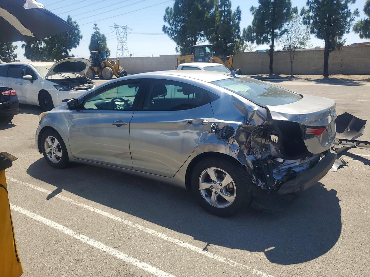 2015 Hyundai Elantra Se Silver vin: 5NPDH4AE2FH561470