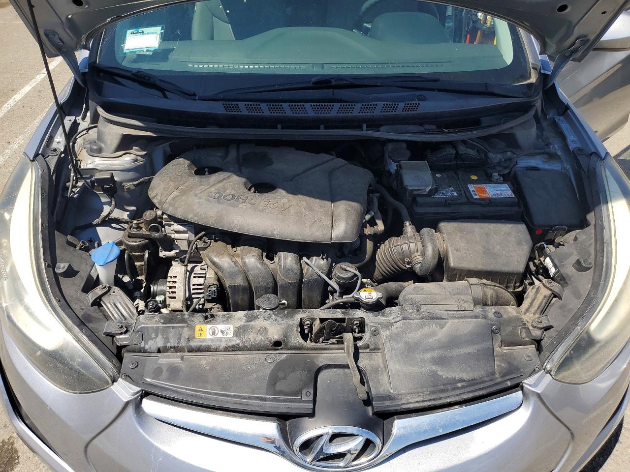 2015 Hyundai Elantra Se Silver vin: 5NPDH4AE2FH561470