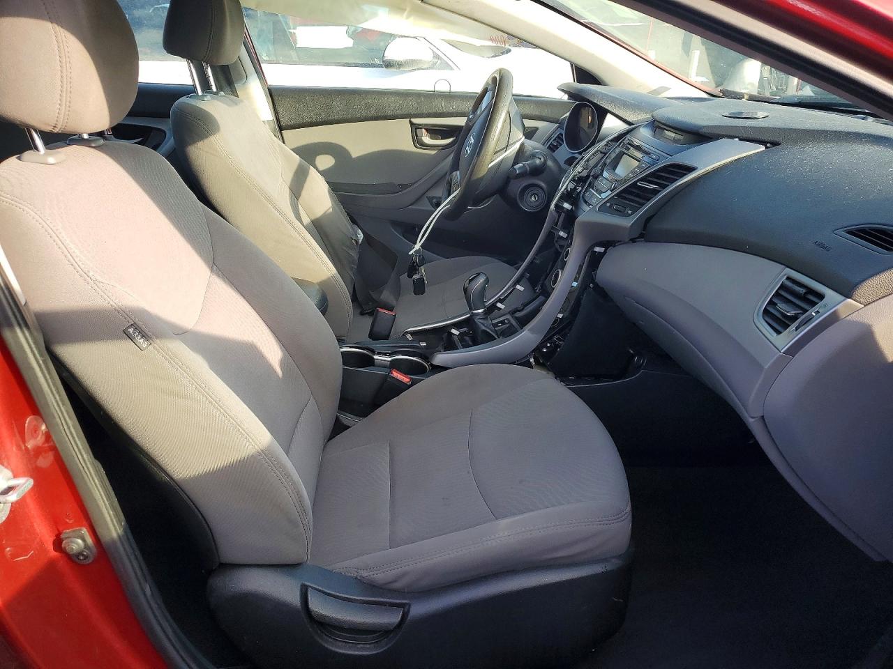 2015 Hyundai Elantra Se Красный vin: 5NPDH4AE2FH584263