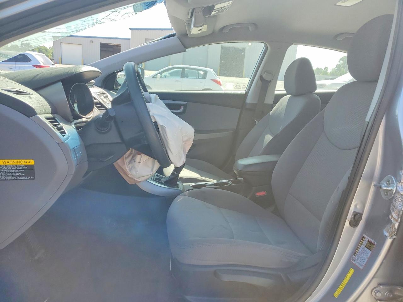 2015 Hyundai Elantra Se Silver vin: 5NPDH4AE2FH584604