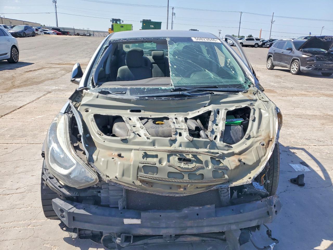2015 Hyundai Elantra Se Silver vin: 5NPDH4AE2FH584604