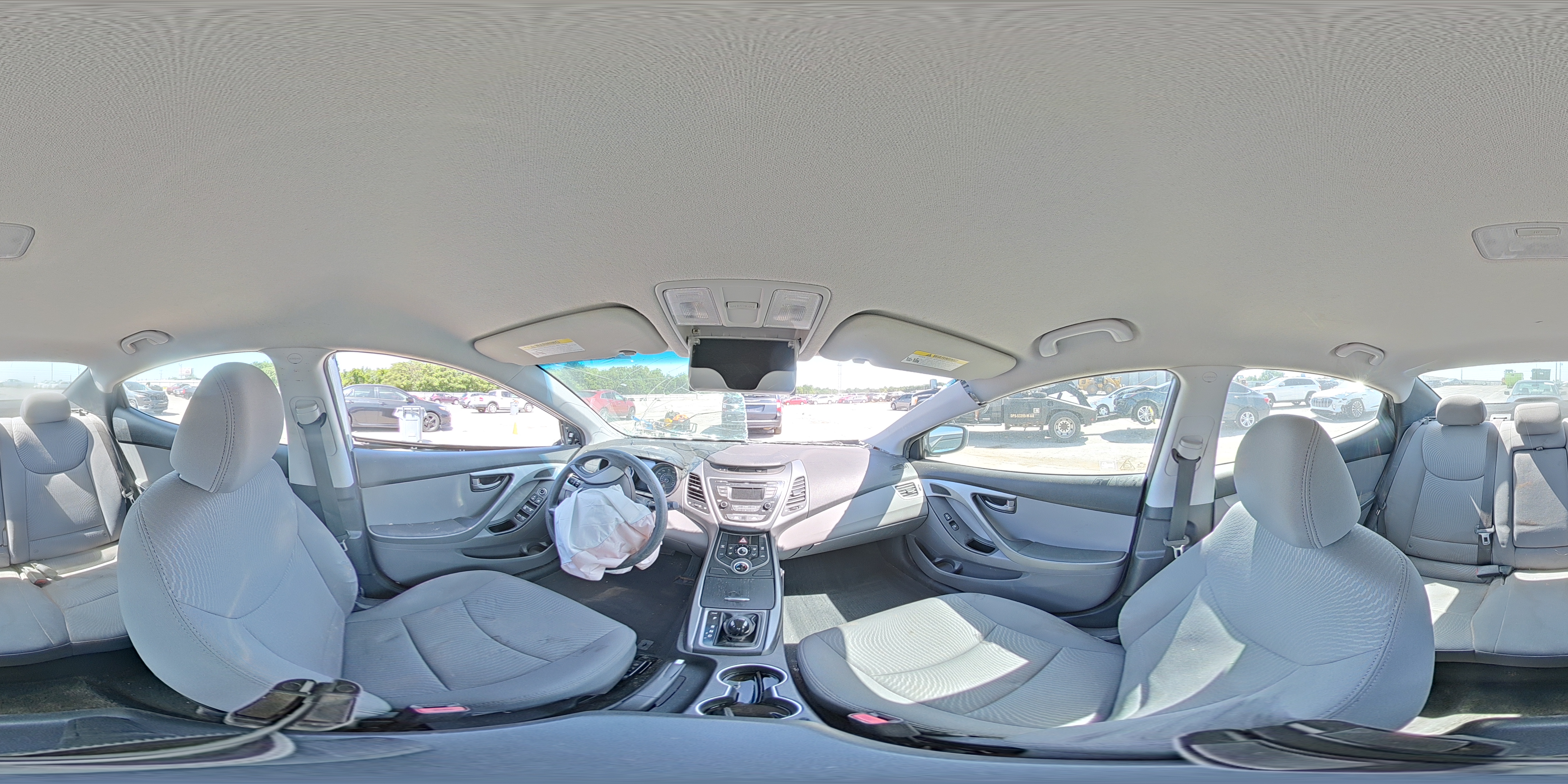 2015 Hyundai Elantra Se Silver vin: 5NPDH4AE2FH584604