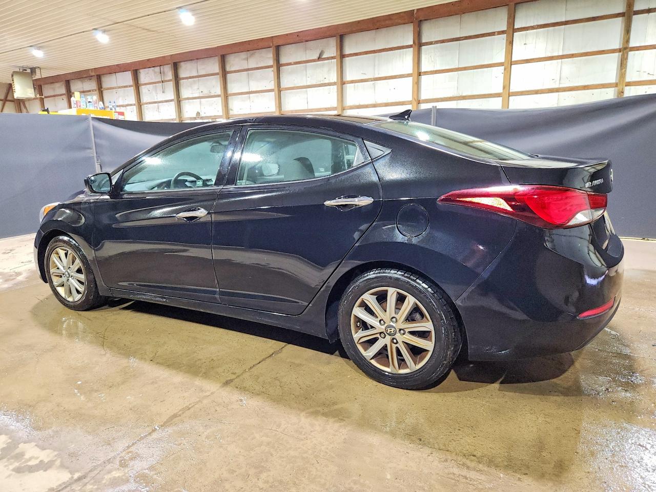 2015 Hyundai Elantra Se Black vin: 5NPDH4AE2FH586515