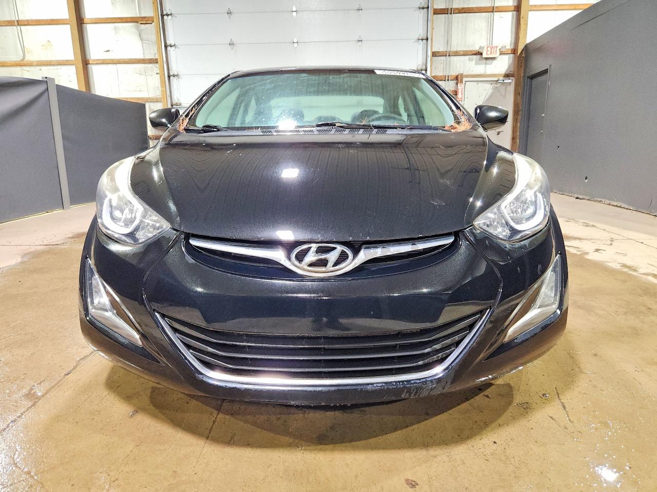 2015 Hyundai Elantra Se Black vin: 5NPDH4AE2FH586515