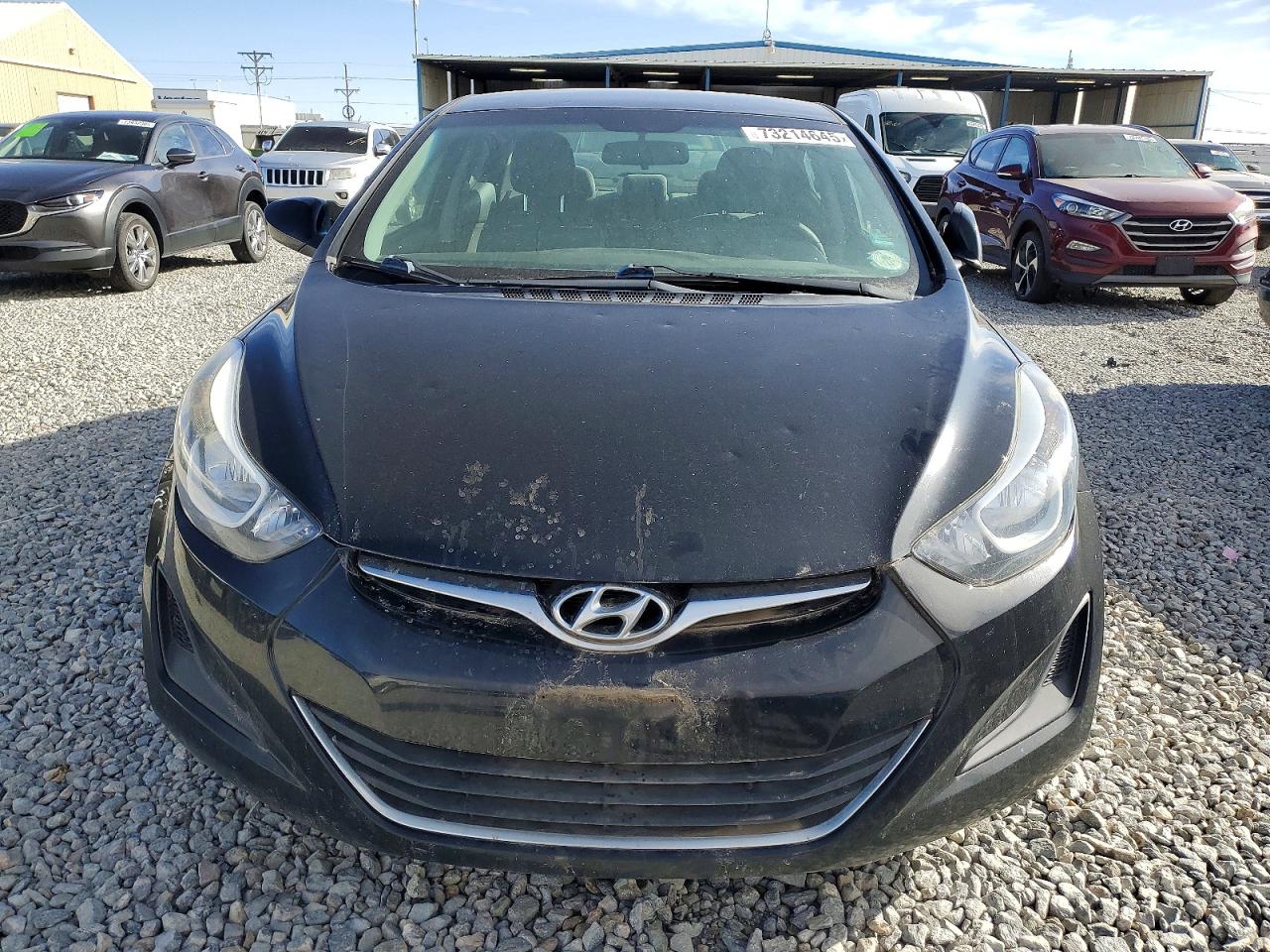 2015 Hyundai Elantra Se Black vin: 5NPDH4AE2FH592136