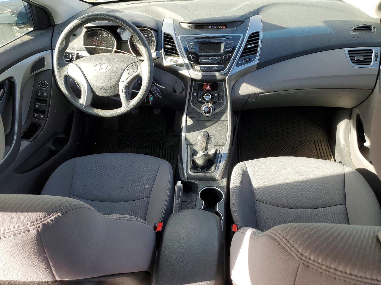 2015 Hyundai Elantra Se Black vin: 5NPDH4AE2FH592136