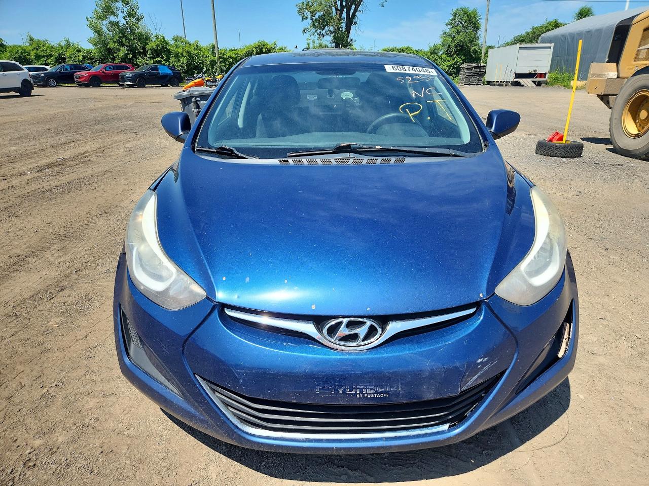 2015 Hyundai Elantra Se/sport/limited Blue vin: 5NPDH4AE2FH606908