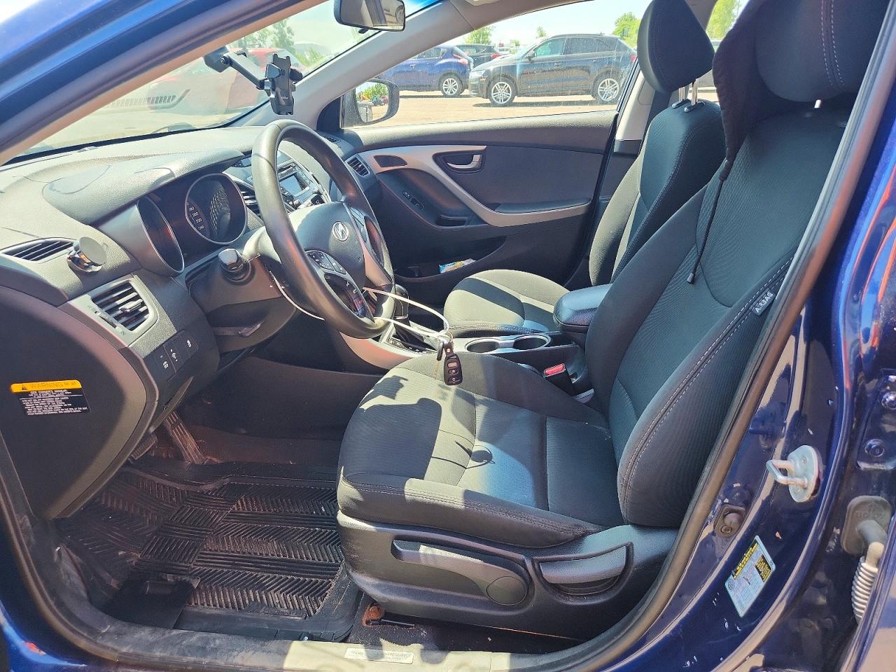 2015 Hyundai Elantra Se/sport/limited Blue vin: 5NPDH4AE2FH606908