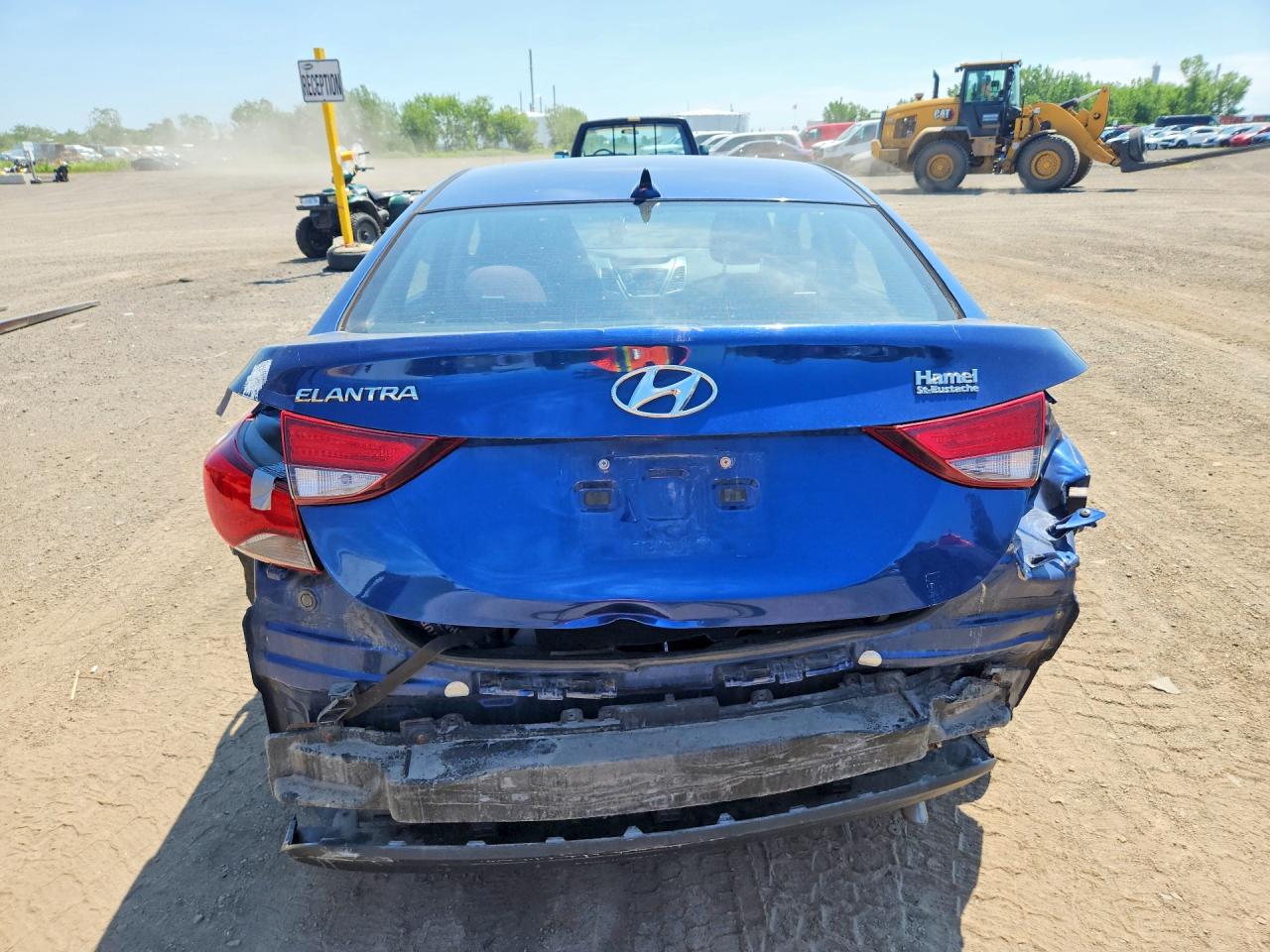 2015 Hyundai Elantra Se/sport/limited Blue vin: 5NPDH4AE2FH606908