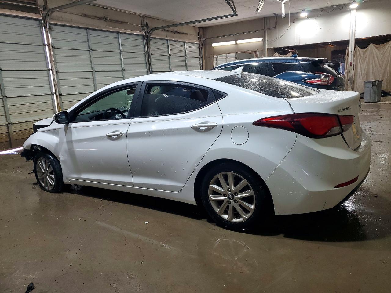 2015 Hyundai Elantra Se White vin: 5NPDH4AE2FH608383