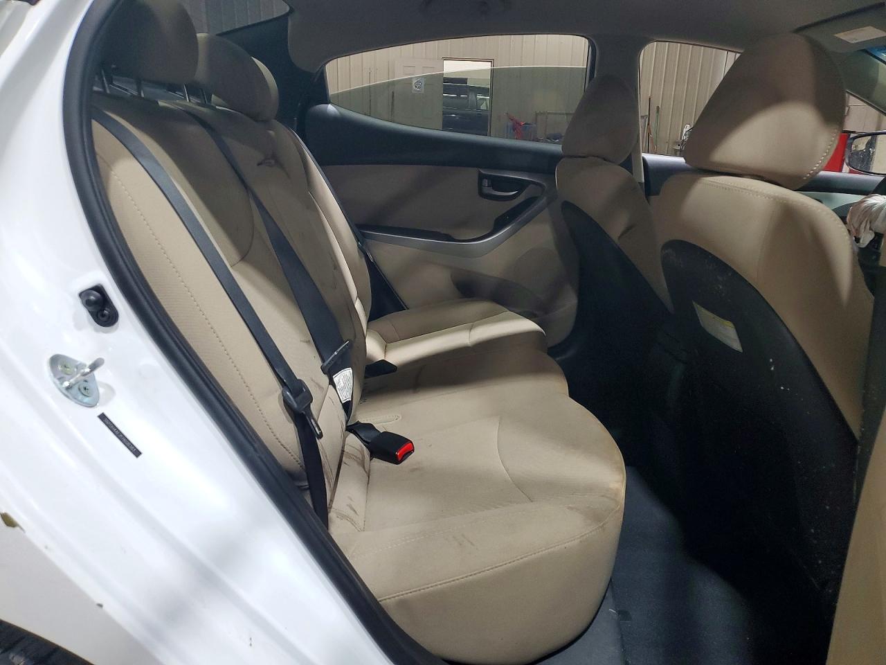 2015 Hyundai Elantra Se White vin: 5NPDH4AE2FH608383