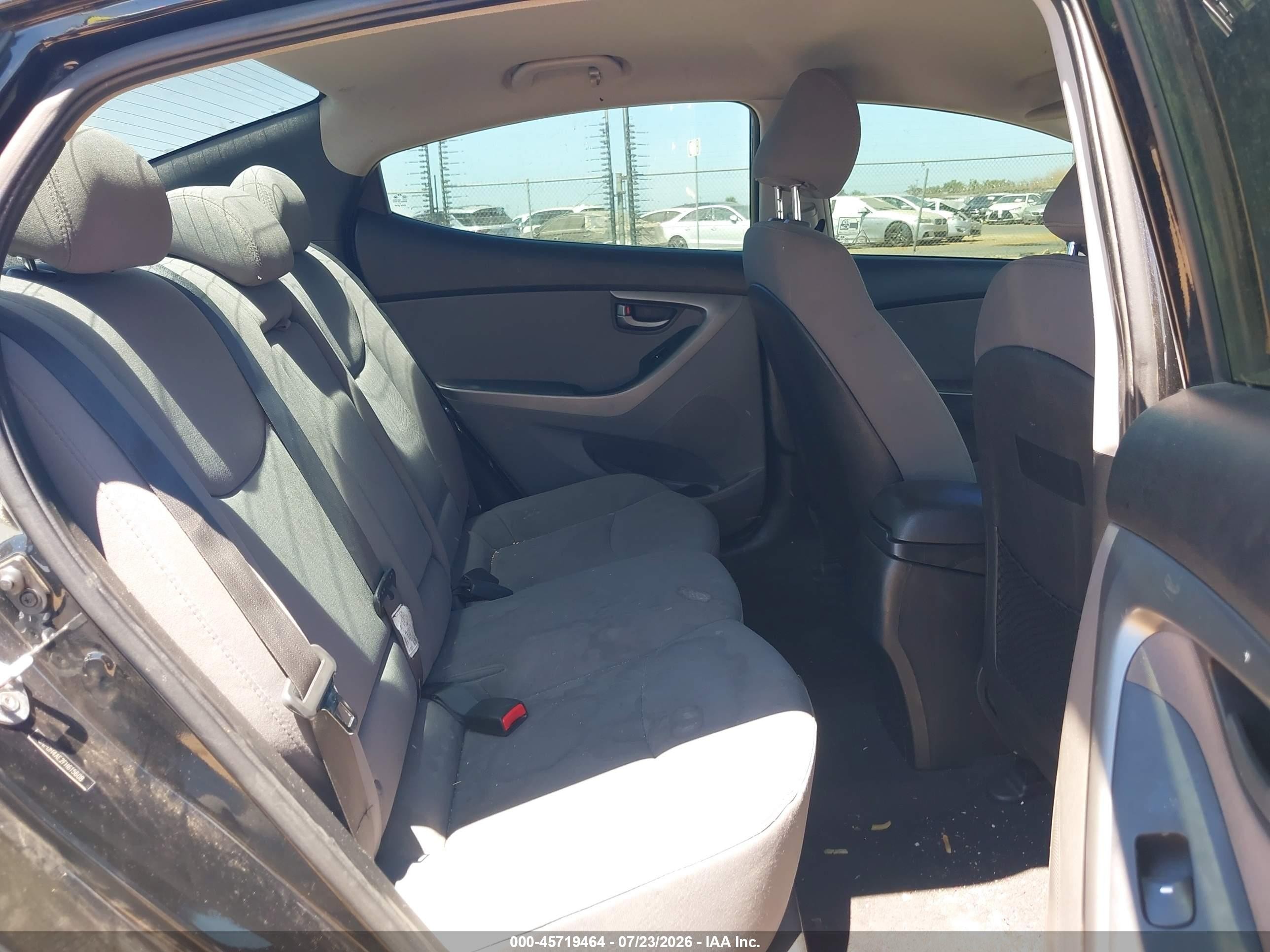 2015 Hyundai Elantra Se Black vin: 5NPDH4AE2FH615608