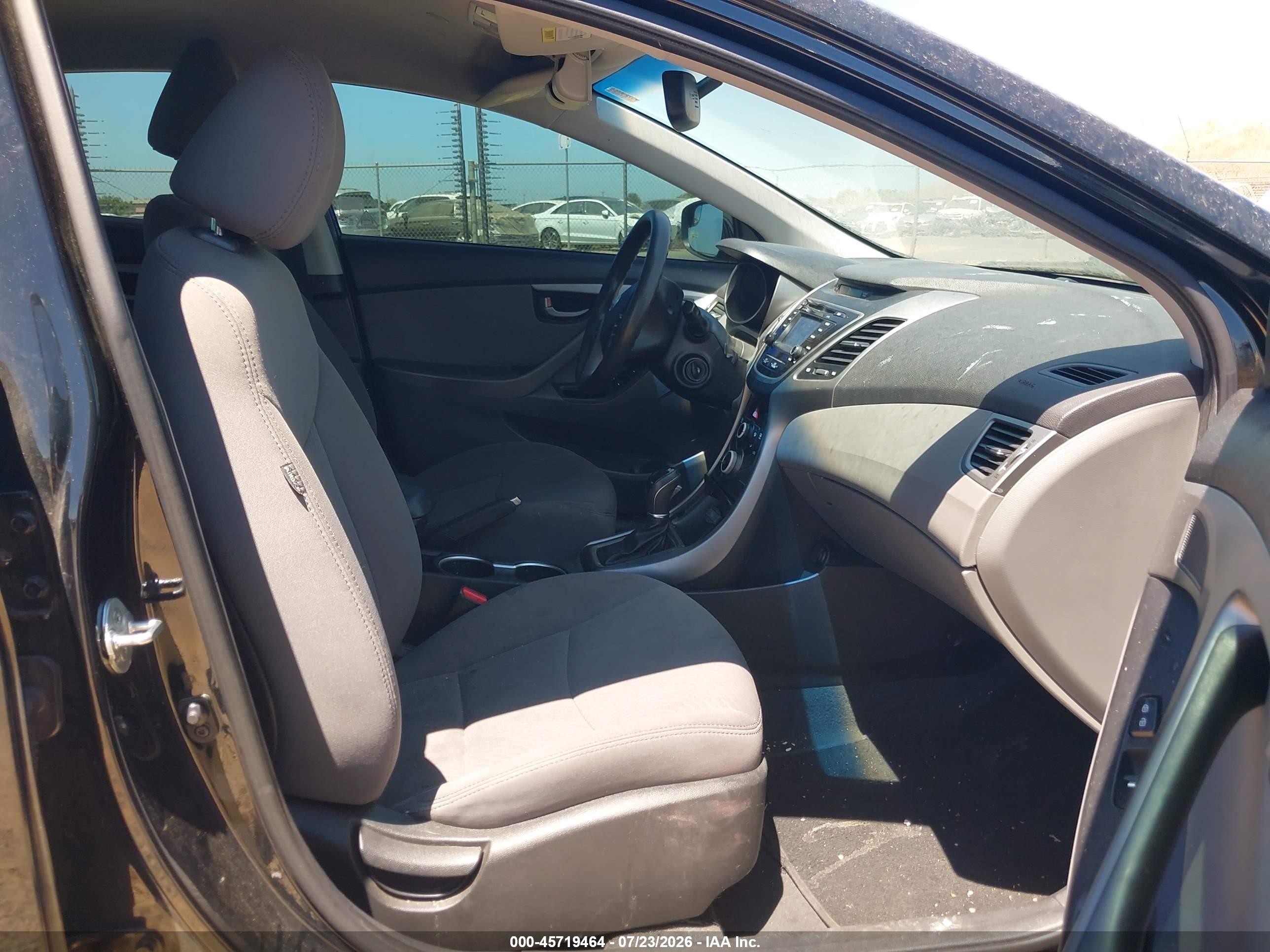 2015 Hyundai Elantra Se Black vin: 5NPDH4AE2FH615608