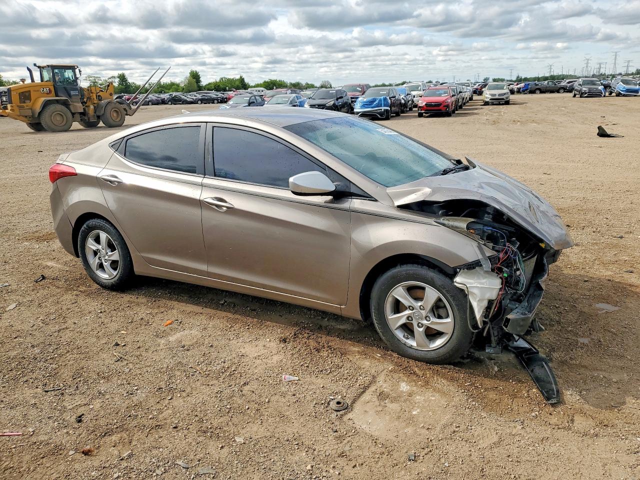2015 Hyundai Elantra Se Tan vin: 5NPDH4AE2FH620100