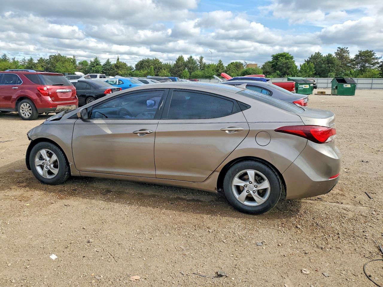 2015 Hyundai Elantra Se Tan vin: 5NPDH4AE2FH620100