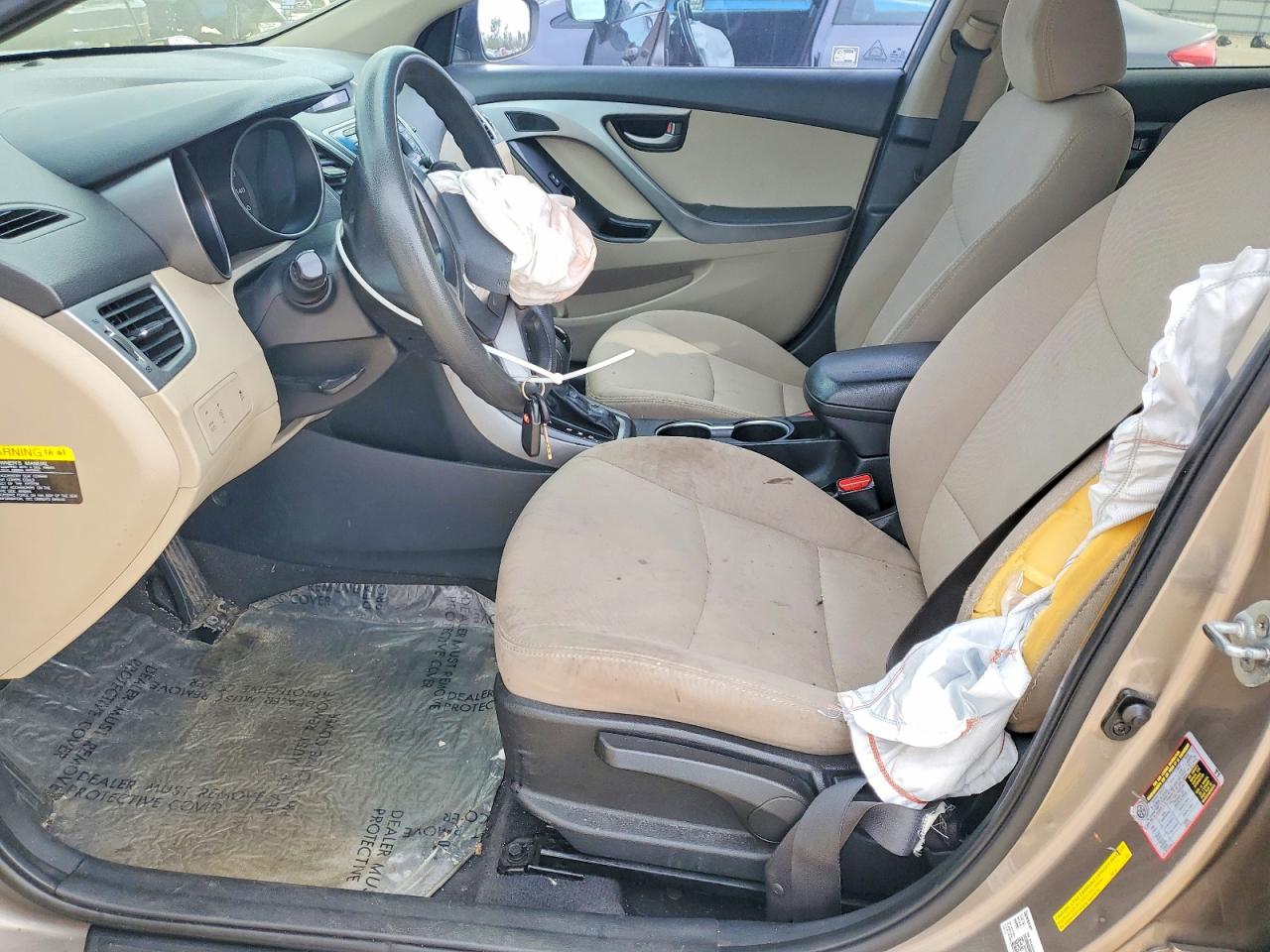 2015 Hyundai Elantra Se Tan vin: 5NPDH4AE2FH620100