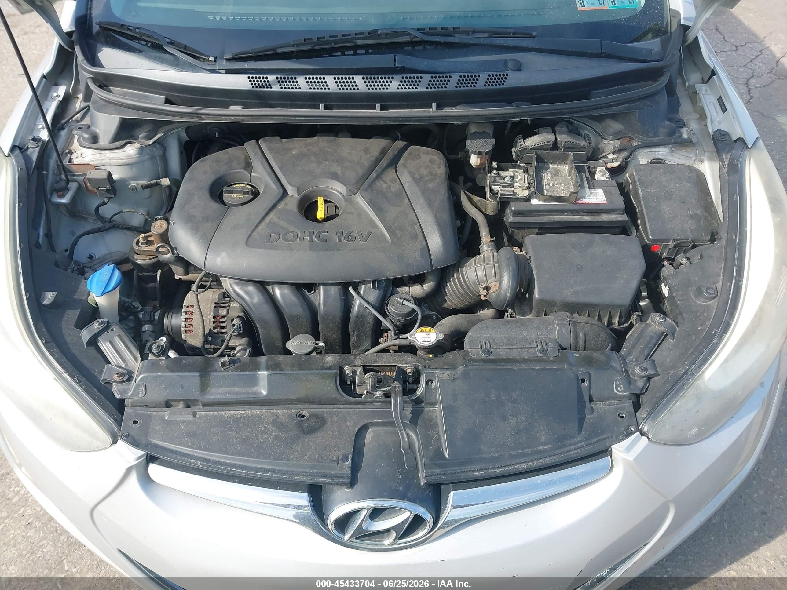 2015 Hyundai Elantra Se Silver vin: 5NPDH4AE2FH624065