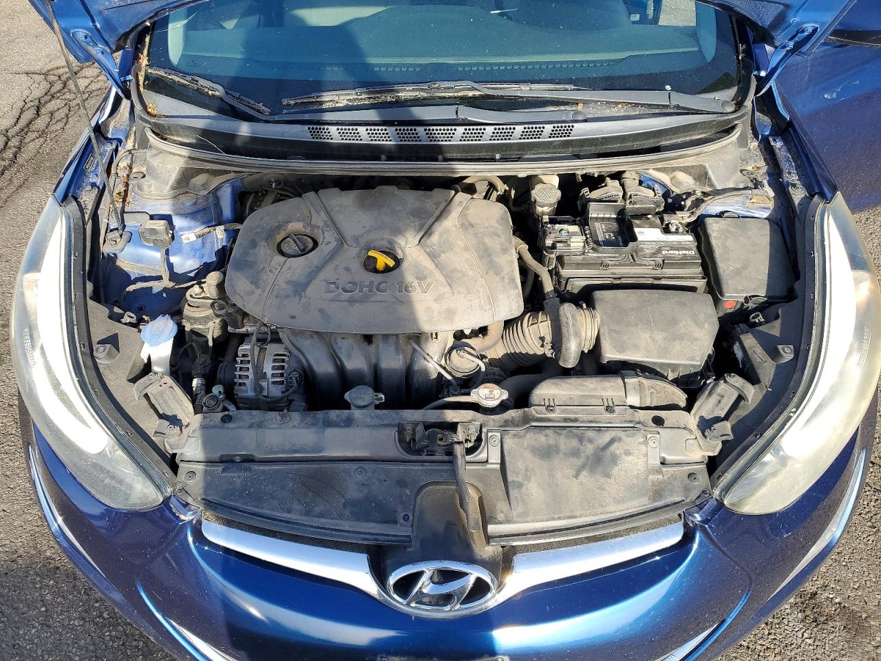 2015 Hyundai Elantra Se Blue vin: 5NPDH4AE2FH629590