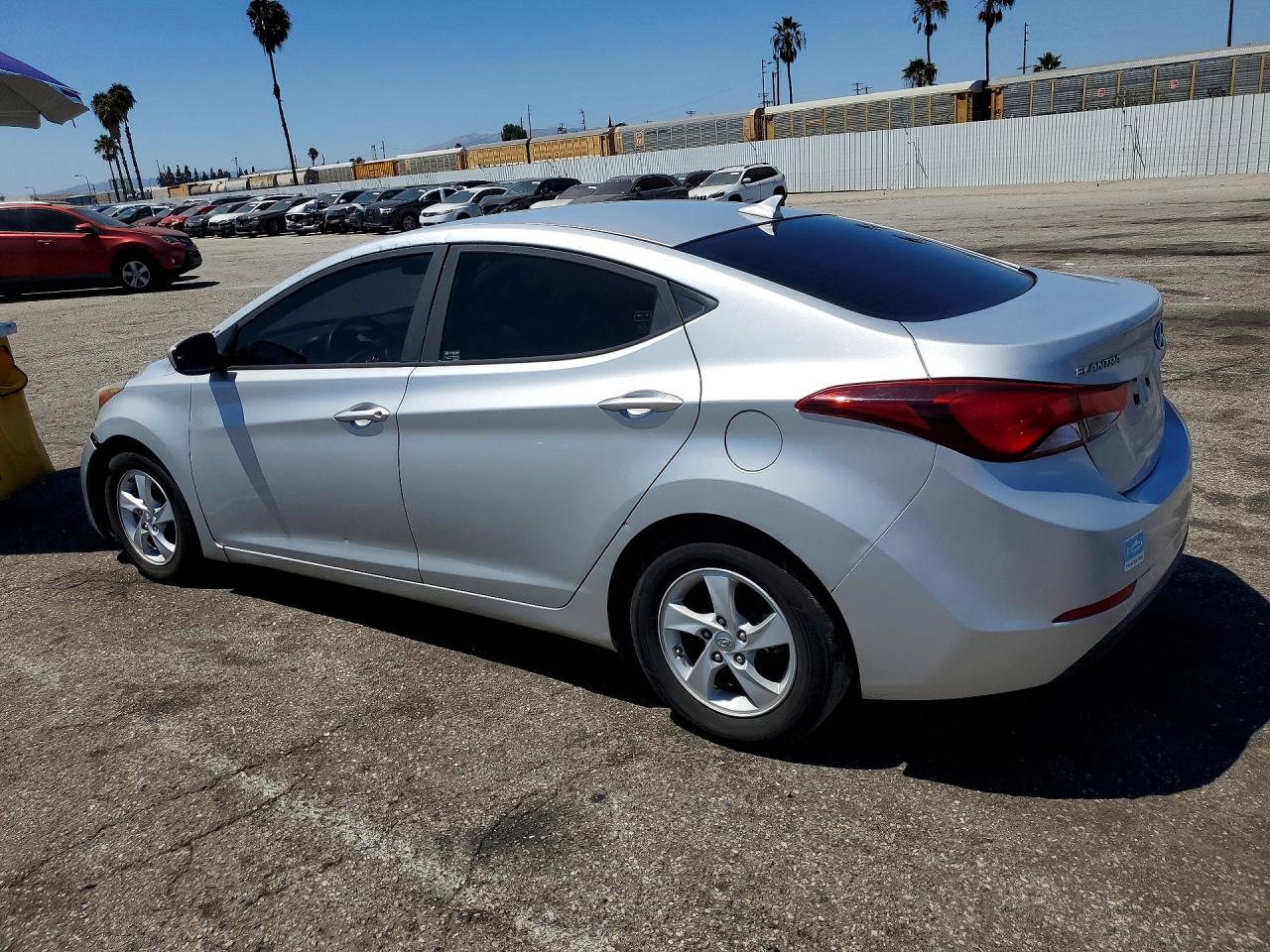 2015 Hyundai Elantra Se Silver vin: 5NPDH4AE2FH642615
