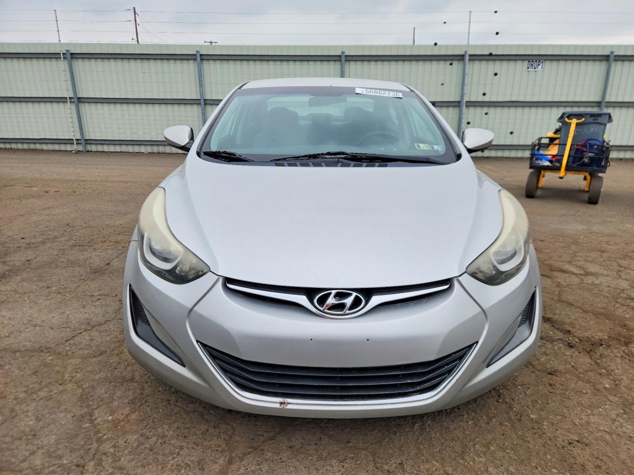 2016 Hyundai Elantra Se Silver vin: 5NPDH4AE2GH678581