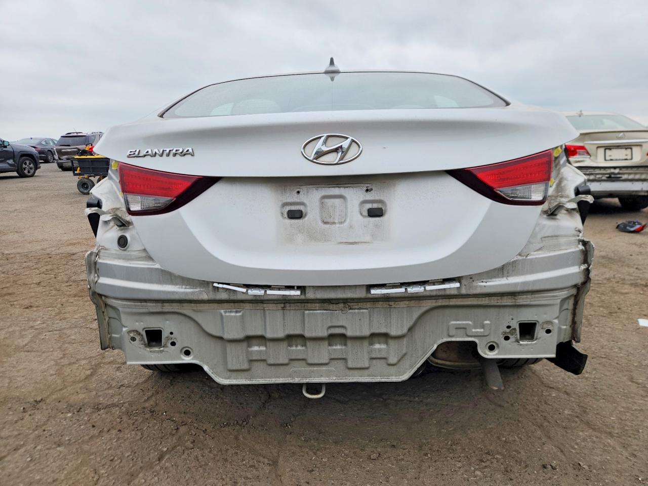 2016 Hyundai Elantra Se Silver vin: 5NPDH4AE2GH678581