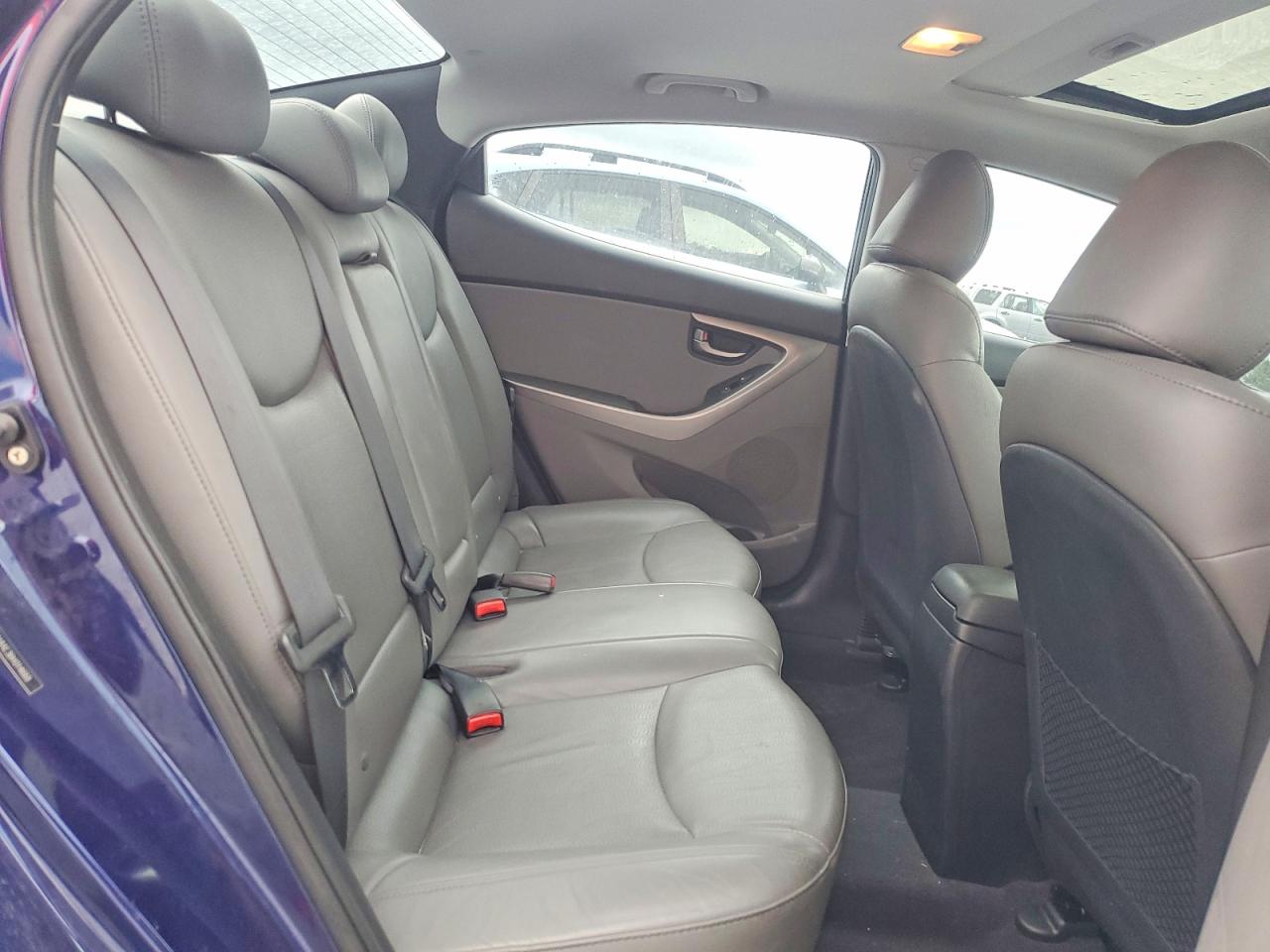 2011 Hyundai Elantra Limited Blue vin: 5NPDH4AE3BH014668