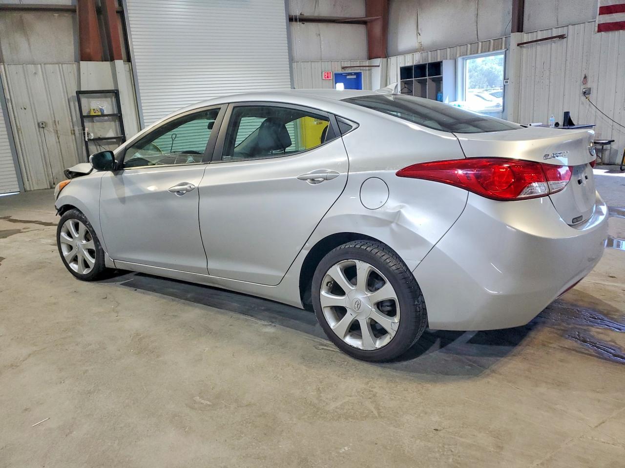 2011 Hyundai Elantra Limited Silver vin: 5NPDH4AE3BH020065