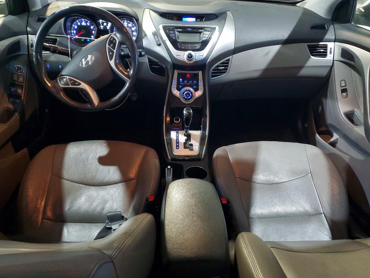 2011 Hyundai Elantra Limited Silver vin: 5NPDH4AE3BH020065