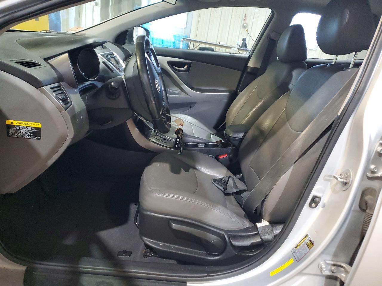 2011 Hyundai Elantra Limited Silver vin: 5NPDH4AE3BH020065