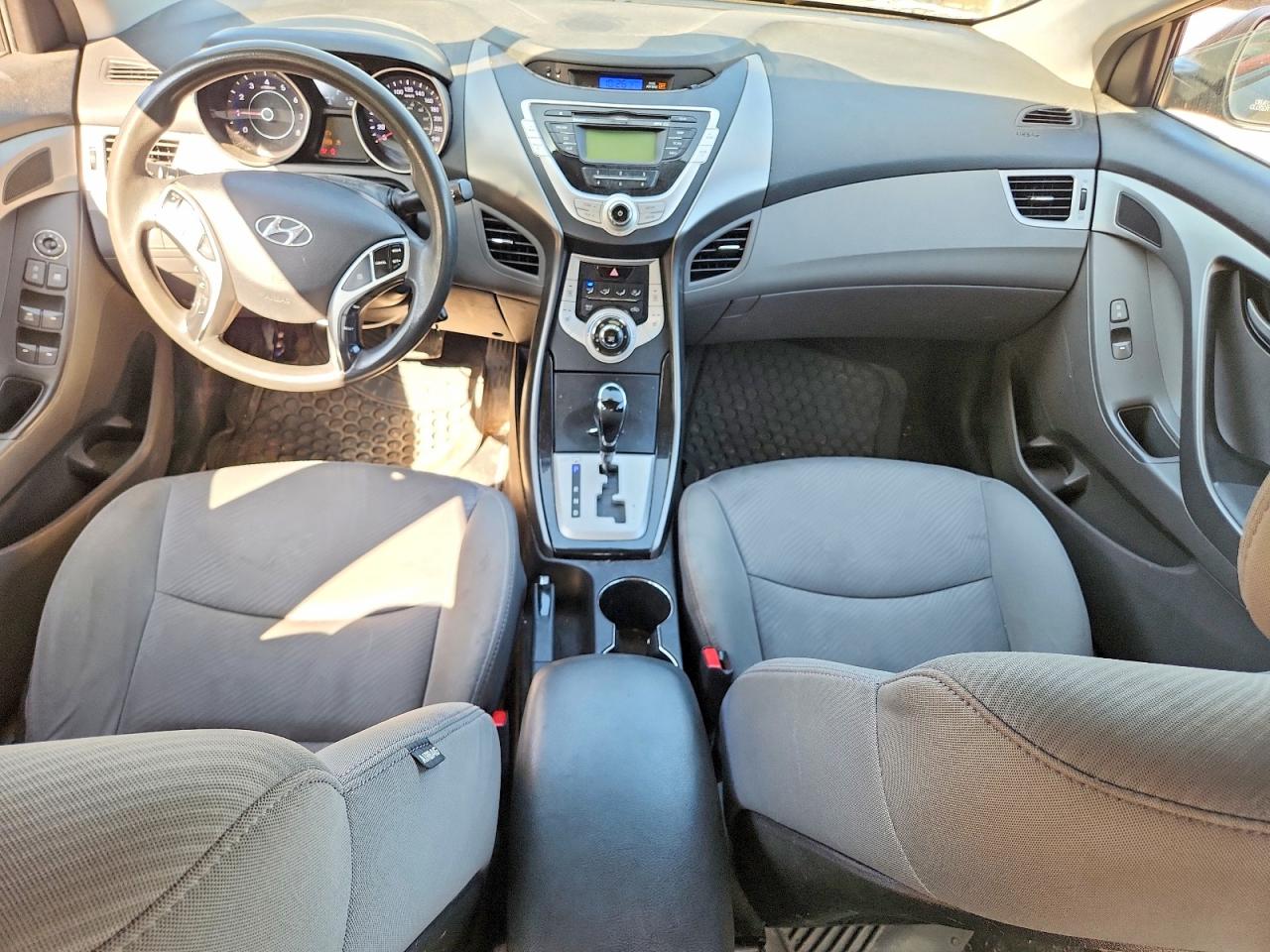 2011 Hyundai Elantra Gls Black vin: 5NPDH4AE3BH032541