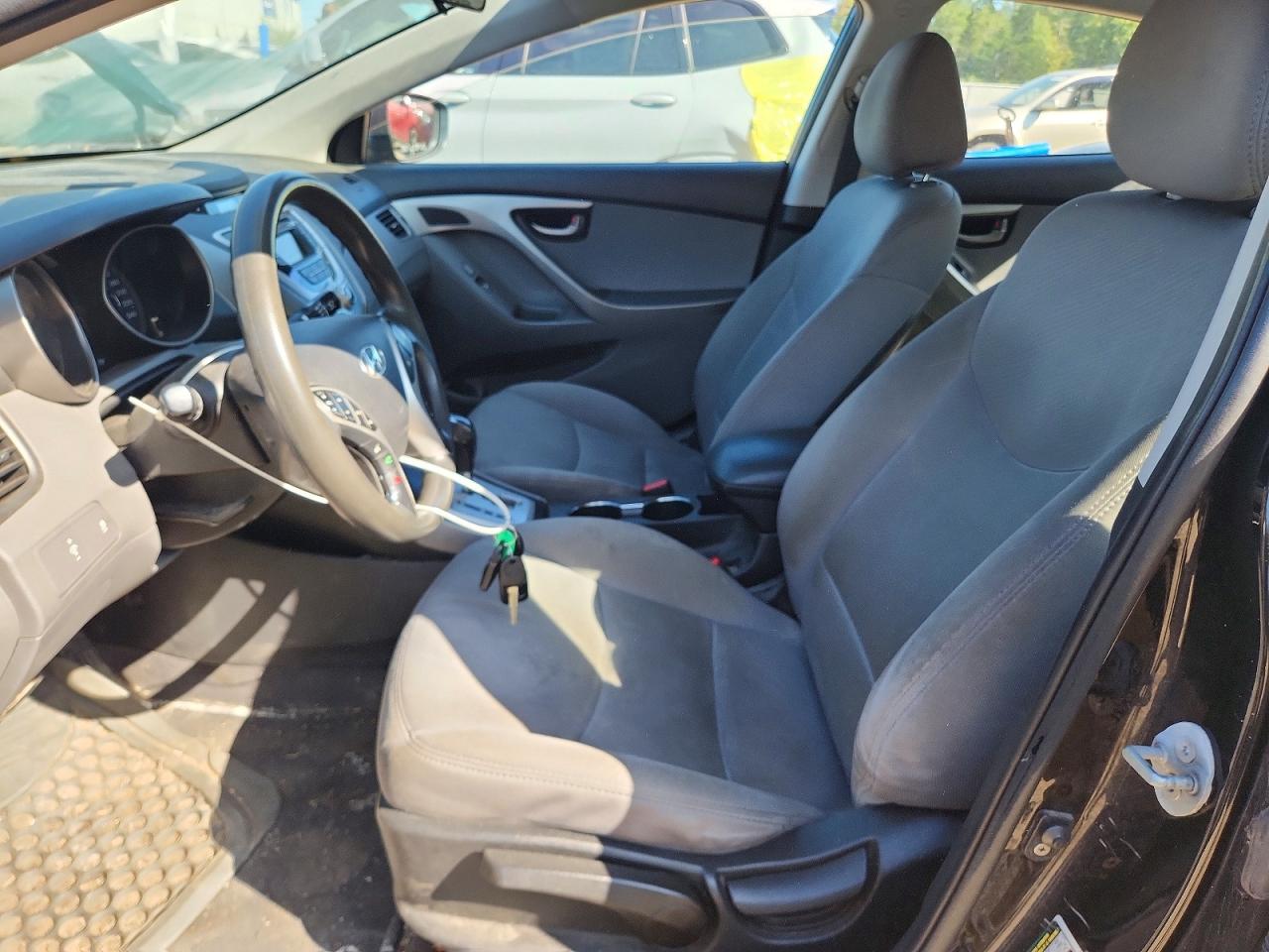 2011 Hyundai Elantra Gls Black vin: 5NPDH4AE3BH032541