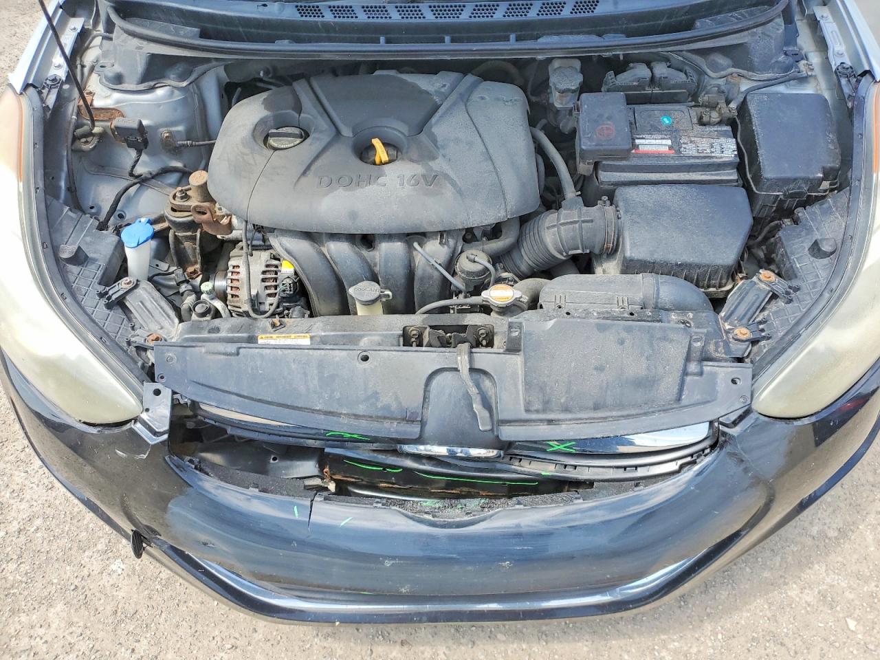 2011 Hyundai Elantra Gls Серебряный vin: 5NPDH4AE3BH035438
